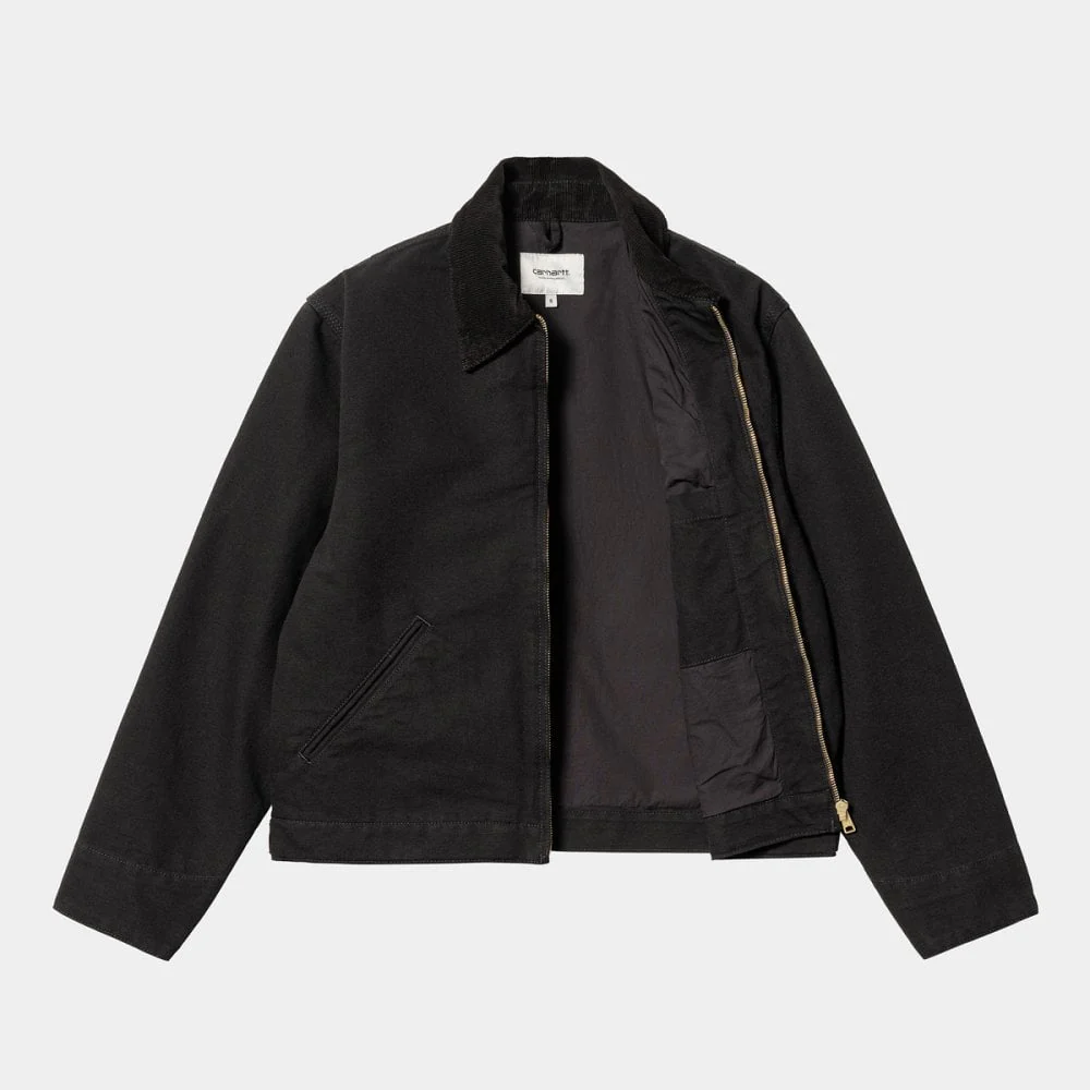 W' OG Detroit Jacket (Winter) - Black (Rinsed) - Image 3