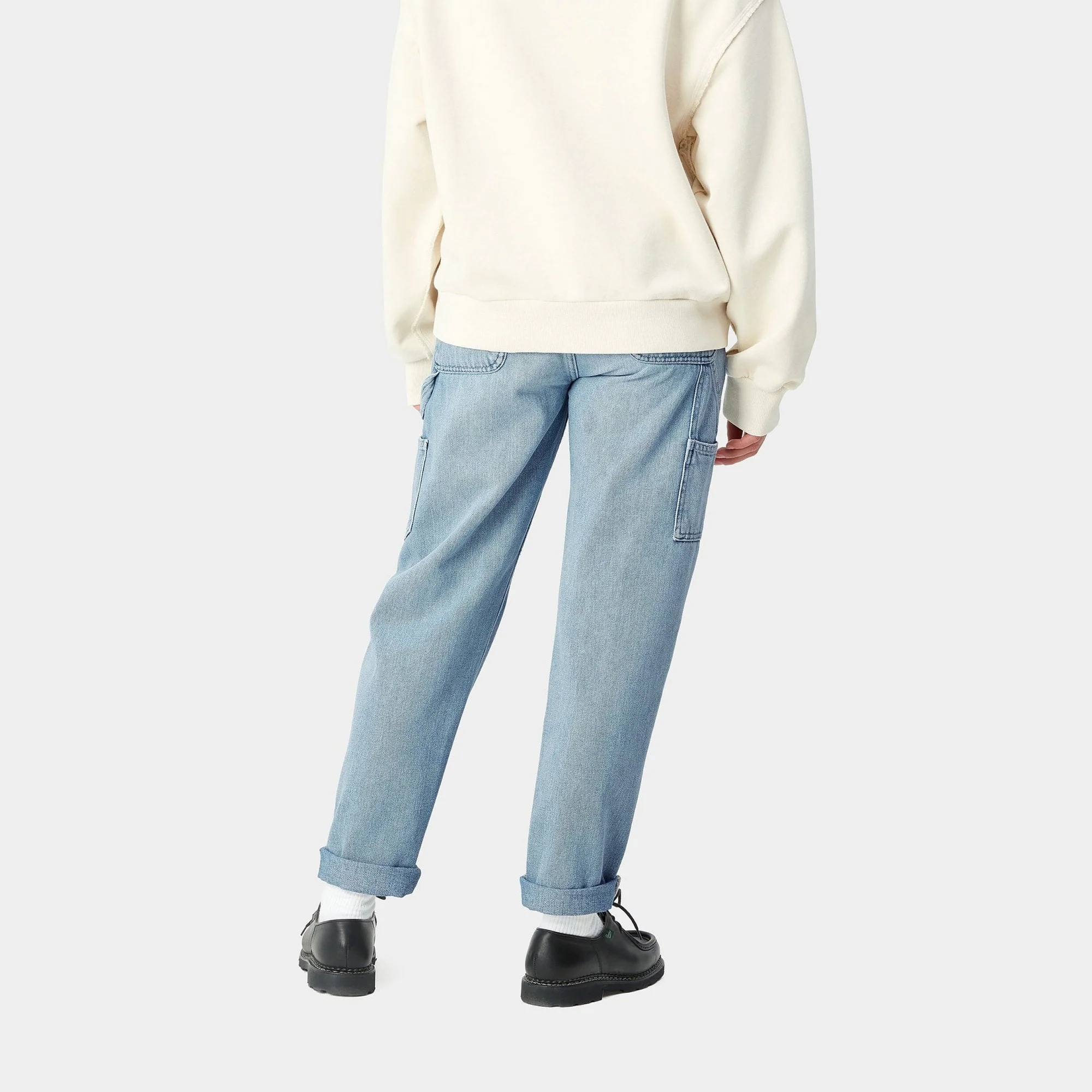 Women's W' Pierce Pant - Blue (Light Stone Washed) - Image 3