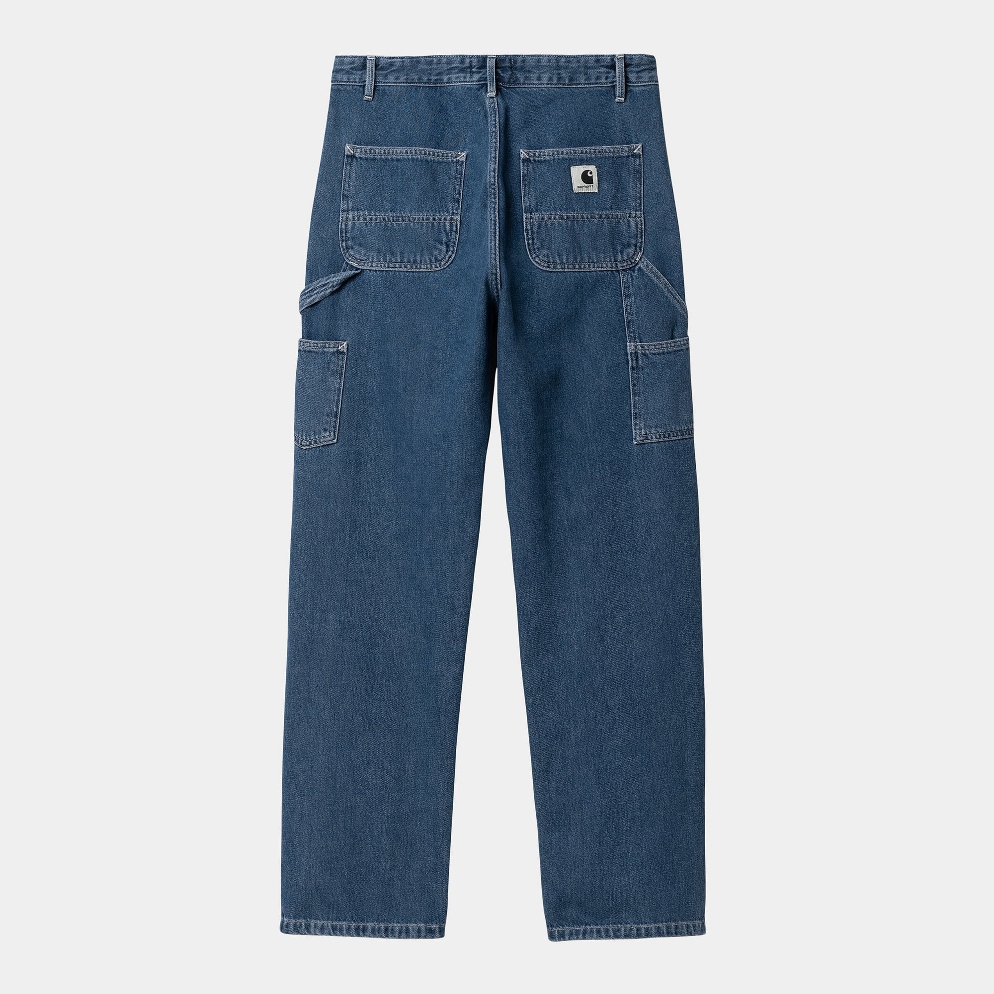 W' Pierce Pant Straight - Blue (Stone Washed) - Image 4