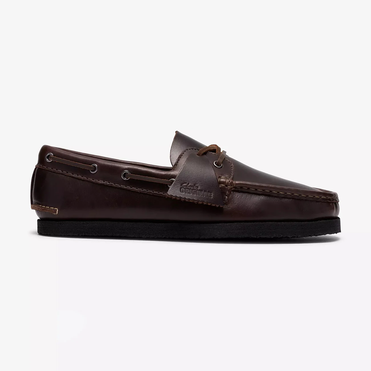 Godney Boat - Brown Leather