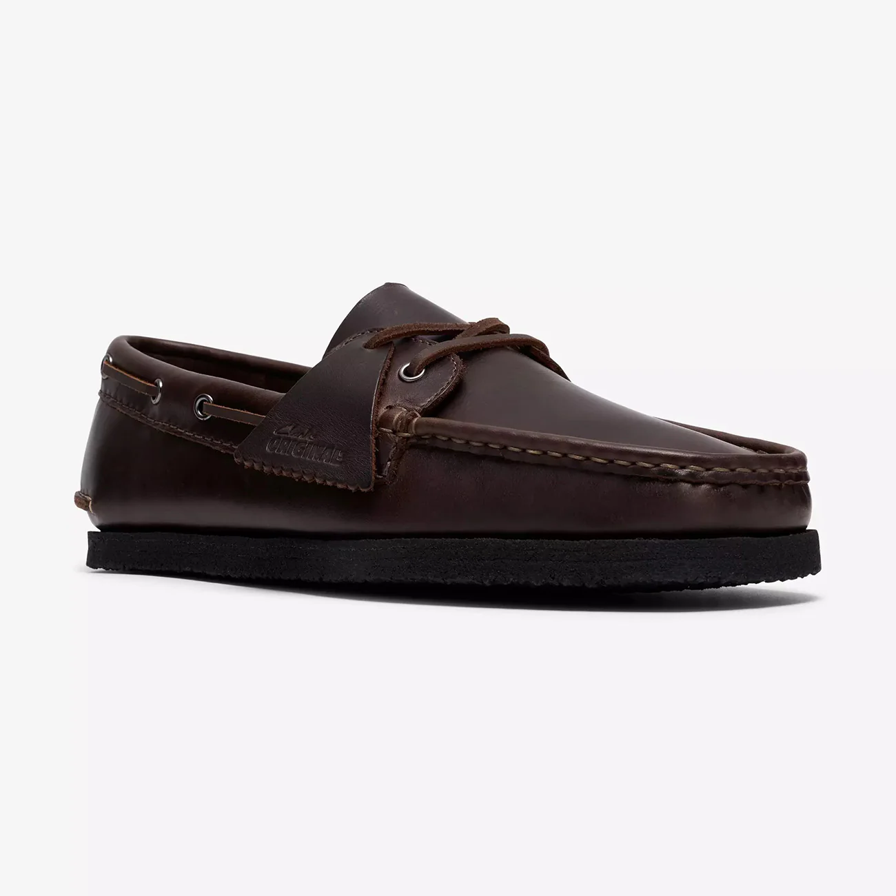 Godney Boat - Brown Leather - Image 2