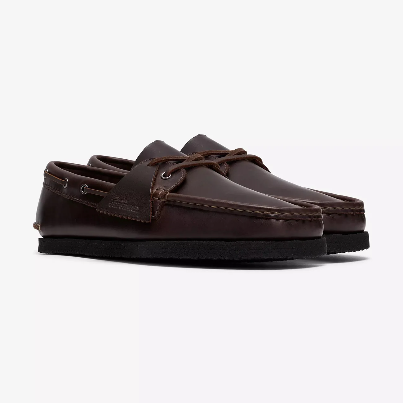 Godney Boat - Brown Leather - Image 3