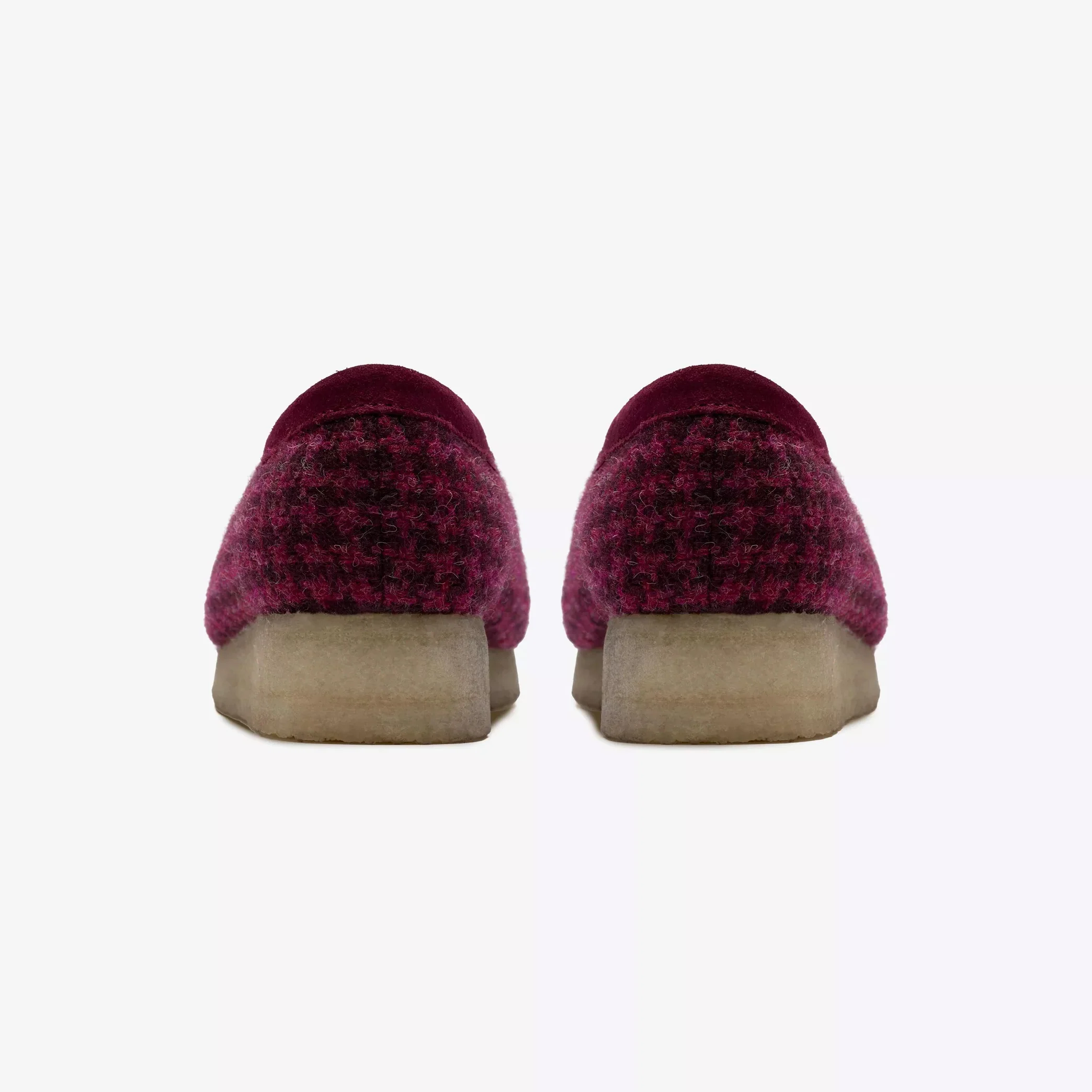 Women's Wallabee - Harris Tweed Pack - Purple Tweed Combination - Image 6