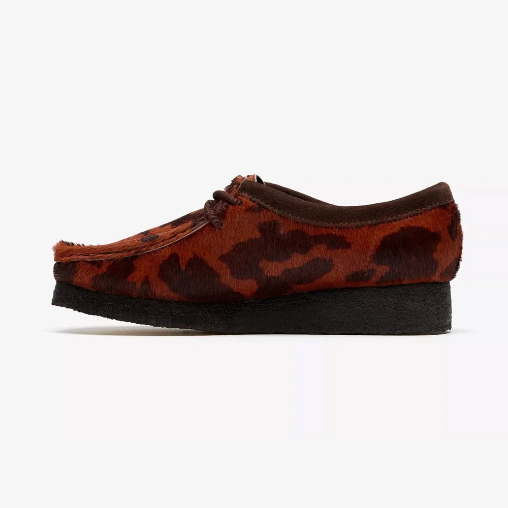 Women's Wallabee - Brown Cow Print - Image 2