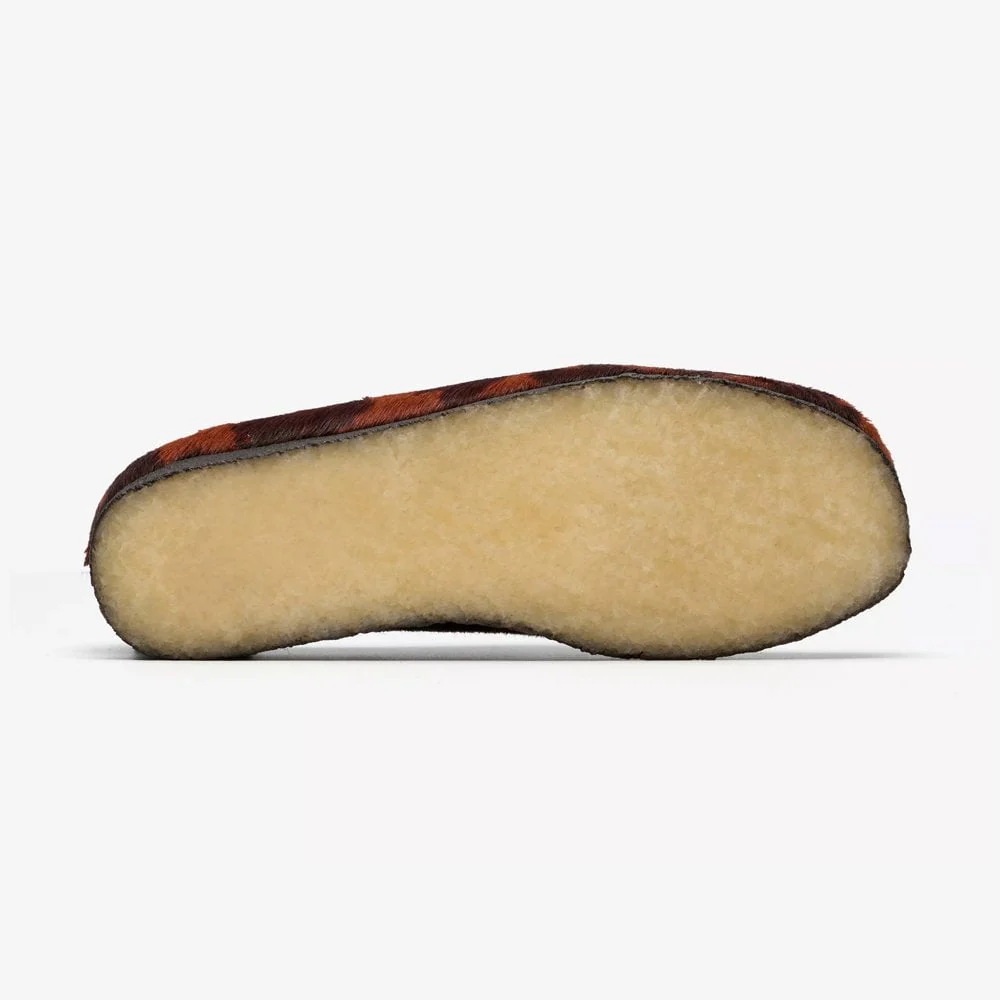 Women's Wallabee - Brown Cow Print - Image 3