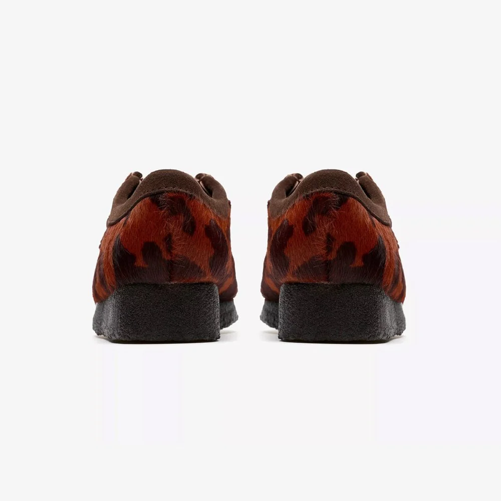 Women's Wallabee - Brown Cow Print - Image 5