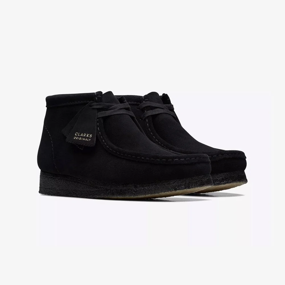 Wallabee Boot - Black Suede - Image 3
