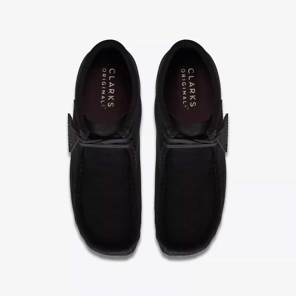 Wallabee Boot - Black Suede - Image 4