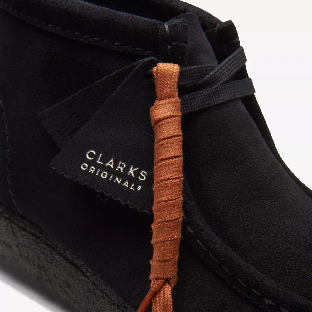 Wallabee Boot - Black Suede - Image 7