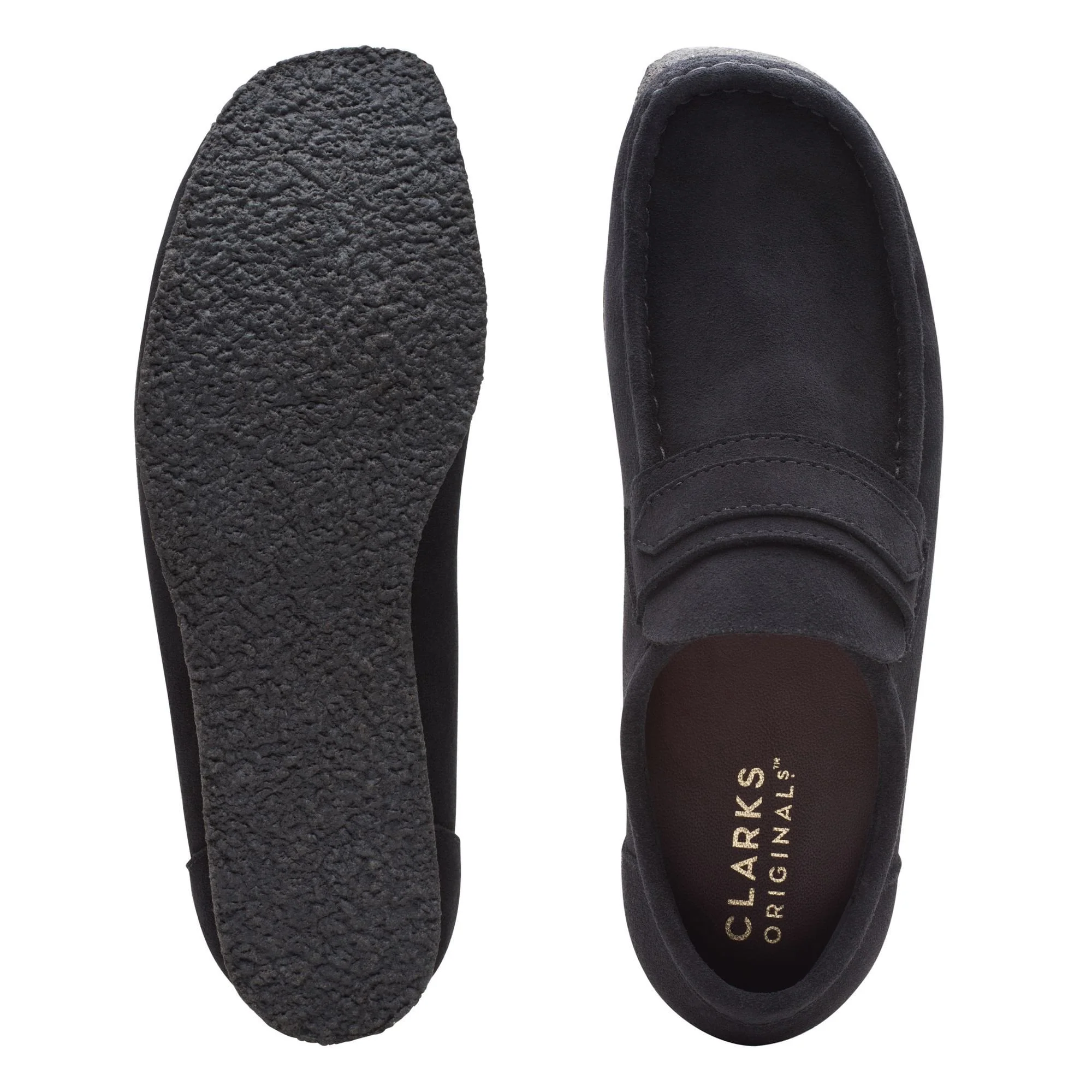 Wallabee Loafer Black Suede - Image 4