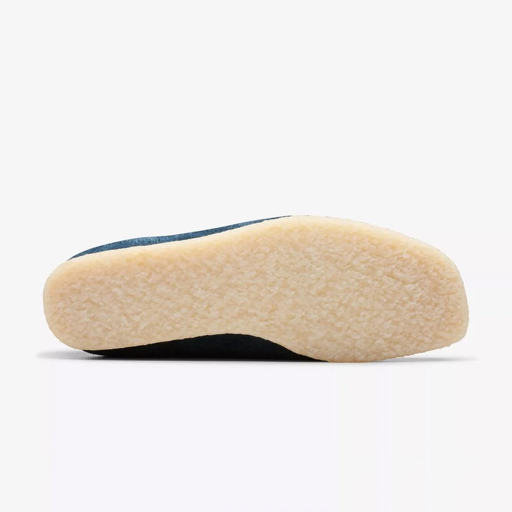 Wallabee - Navy / Teal Suede - Image 4