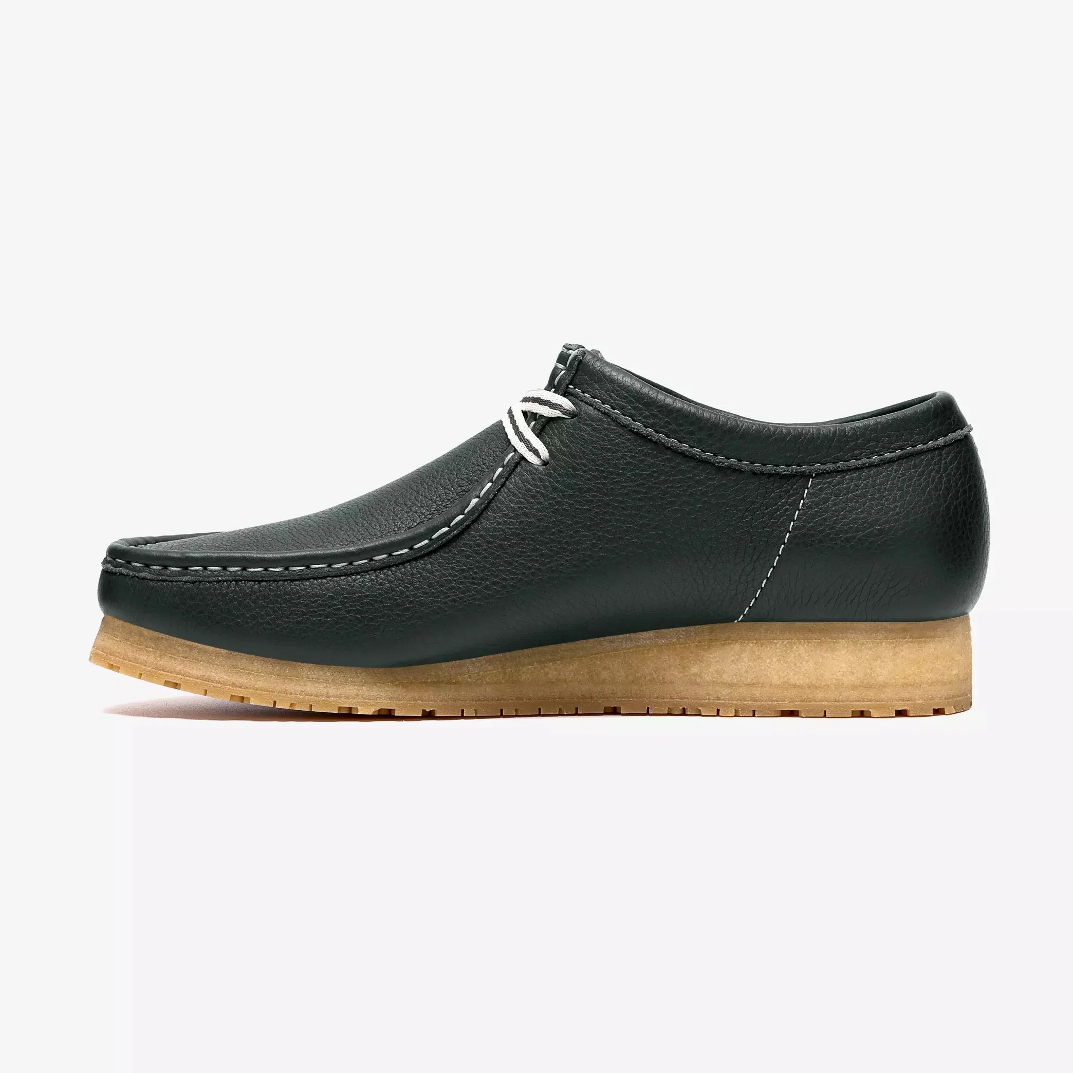 Wallabee RB - Dark Green Leather - Image 5