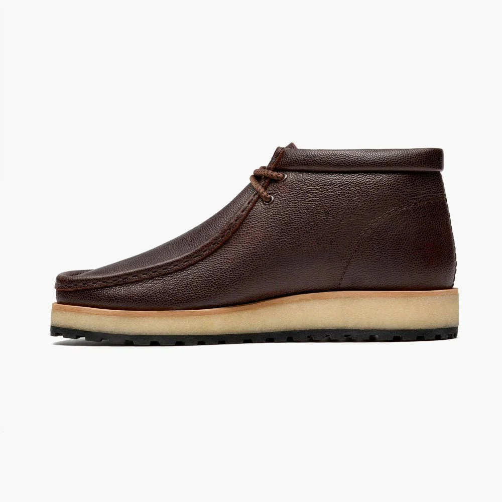 Wallabee Scout - Brown Scotch Grain - Image 2