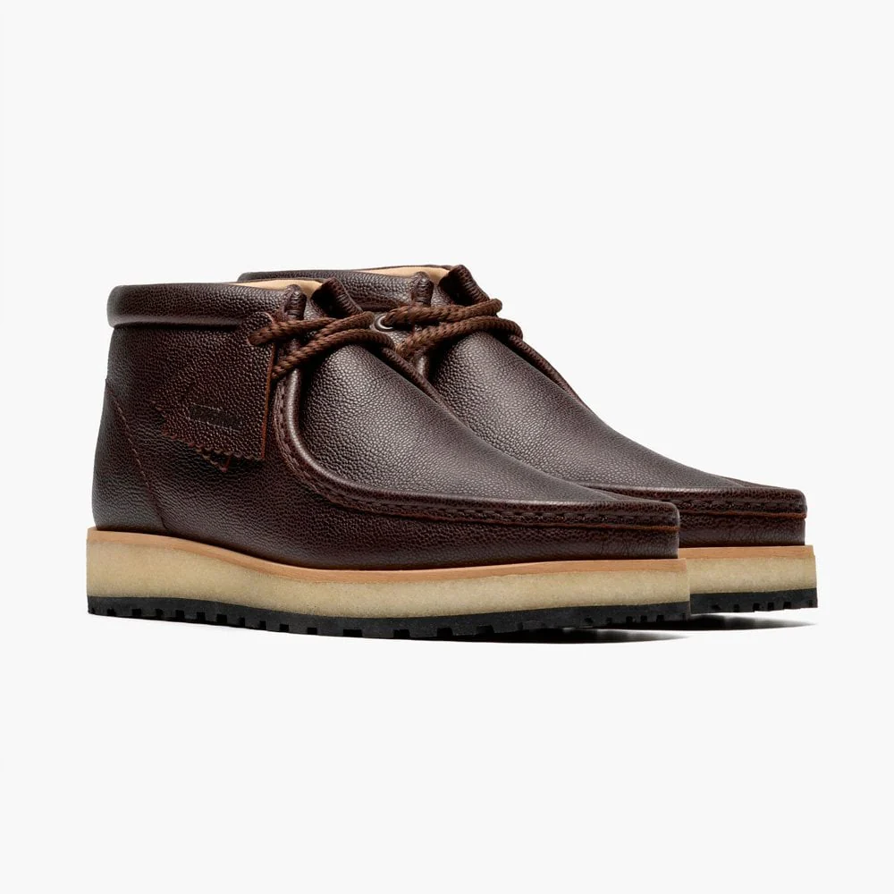 Wallabee Scout - Brown Scotch Grain - Image 4