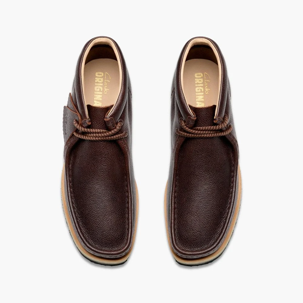 Wallabee Scout - Brown Scotch Grain - Image 6