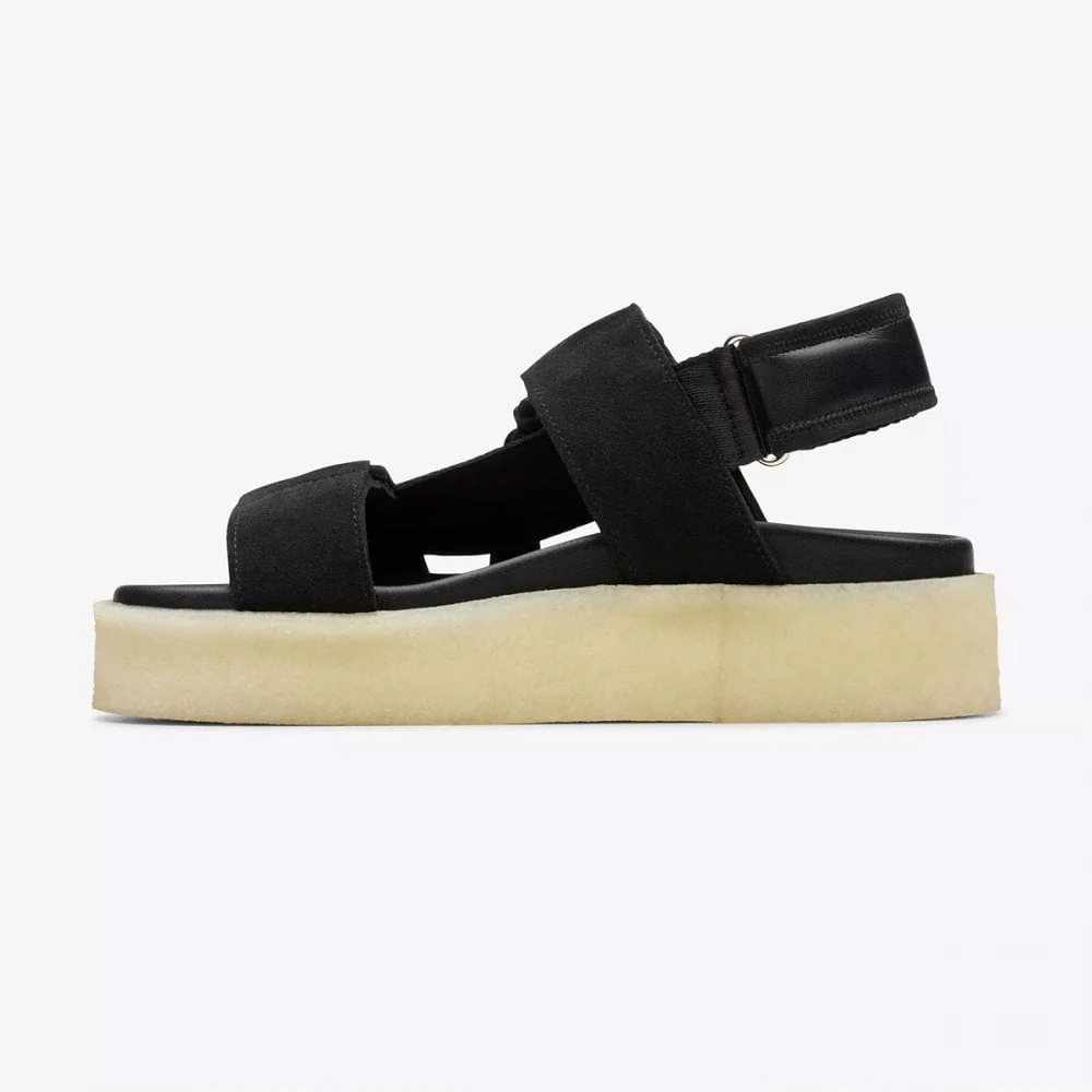 Women's Crepe Sandal - Black Combination - Image 3