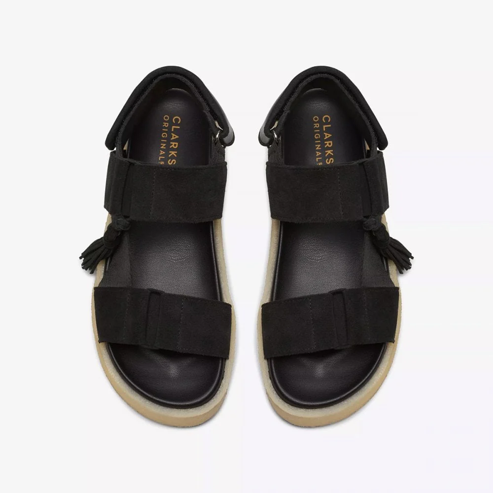 Women's Crepe Sandal - Black Combination - Image 6