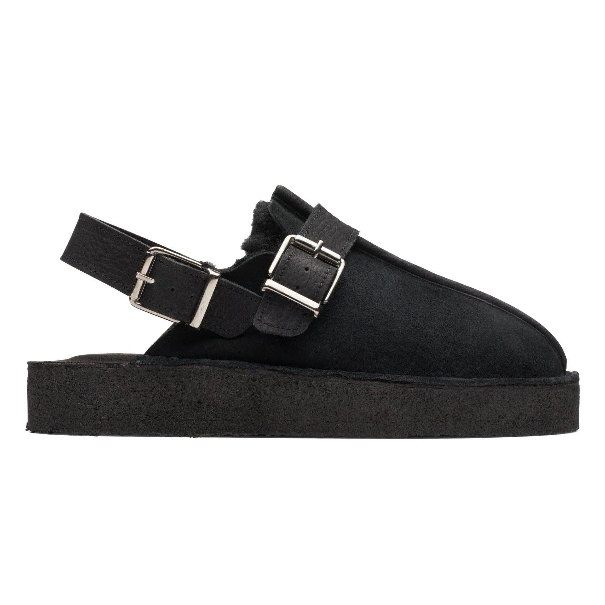 Women's Trek Mule Sling - Black/Black Warm Lined