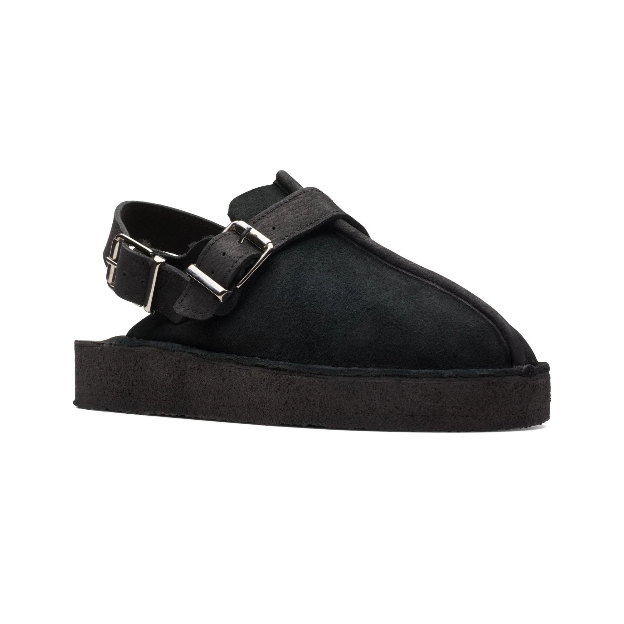 Women's Trek Mule Sling - Black/Black Warm Lined - Image 2