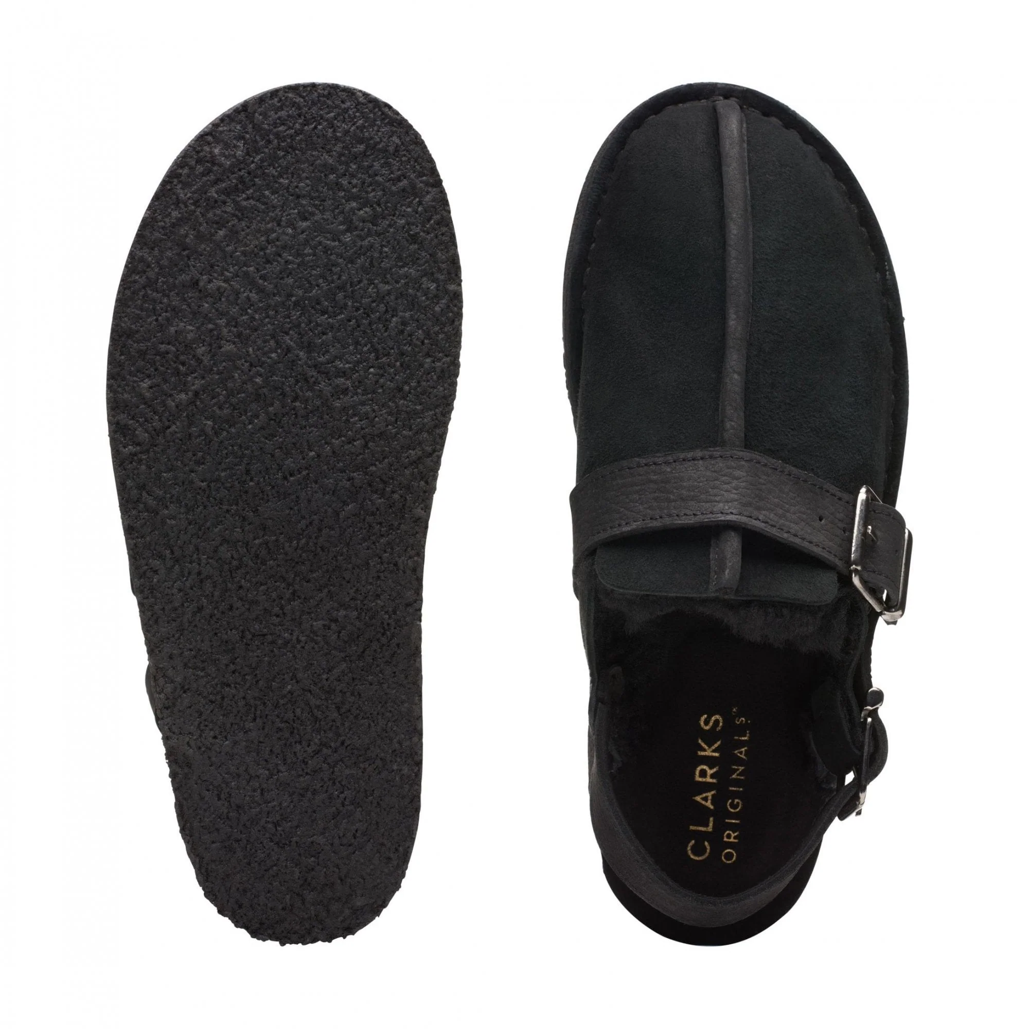 Women's Trek Mule Sling - Black/Black Warm Lined - Image 7