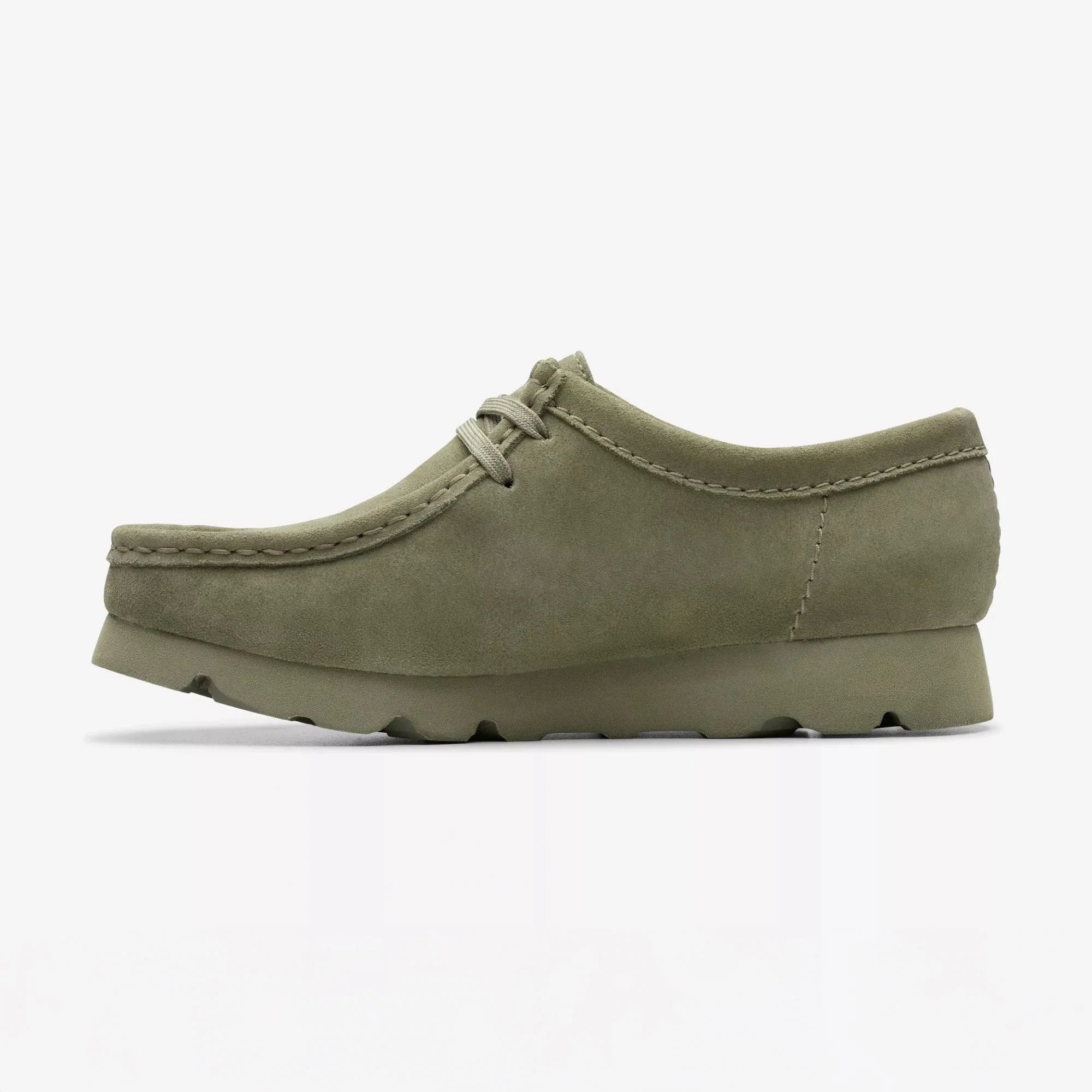 W' Wallabee GORE-TEX® - Khaki Green Suede - Image 3