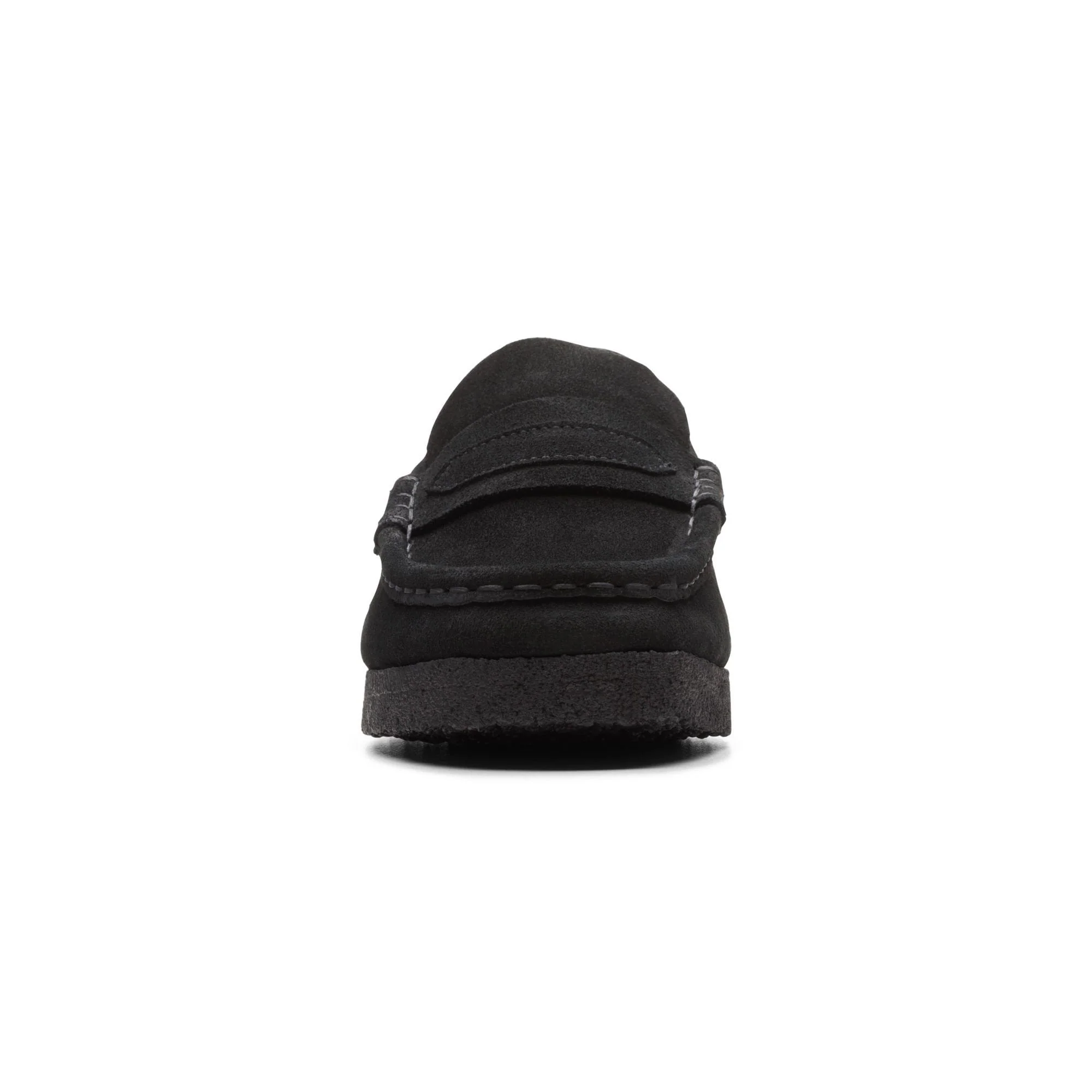 Women's Wallabee Loafer Black Suede - Image 3