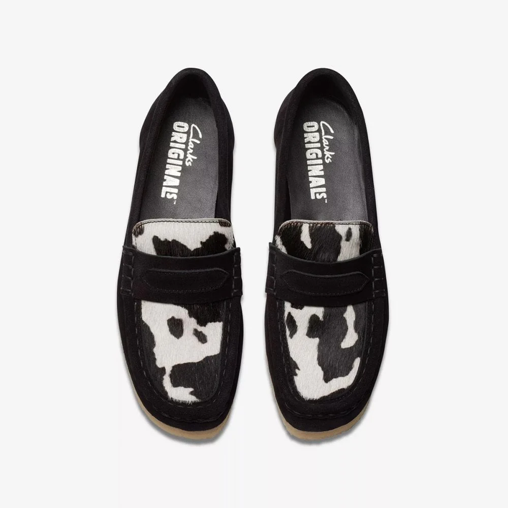 Women's Wallabee Loafer - Cow Print - Image 6