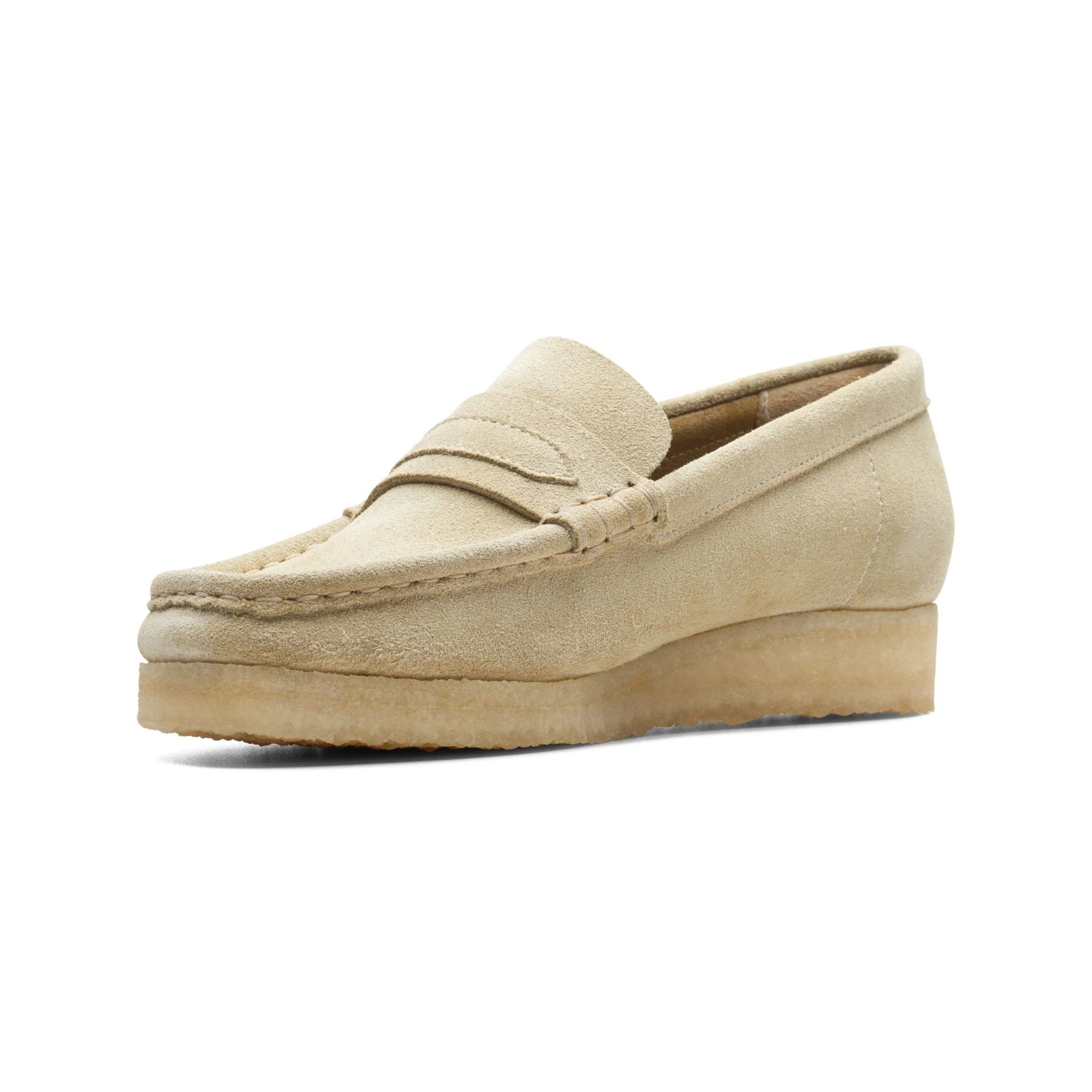 Women's Wallabee Loafer Maple Suede - Image 4