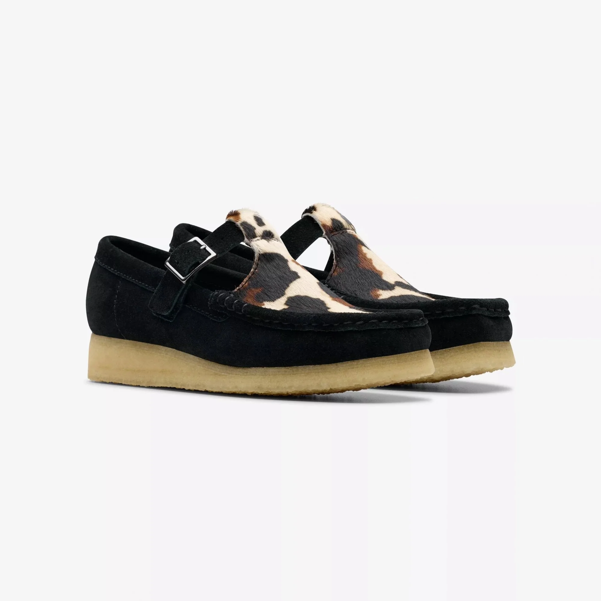 Women's Wallabee T-Bar - Black Interest - Image 2