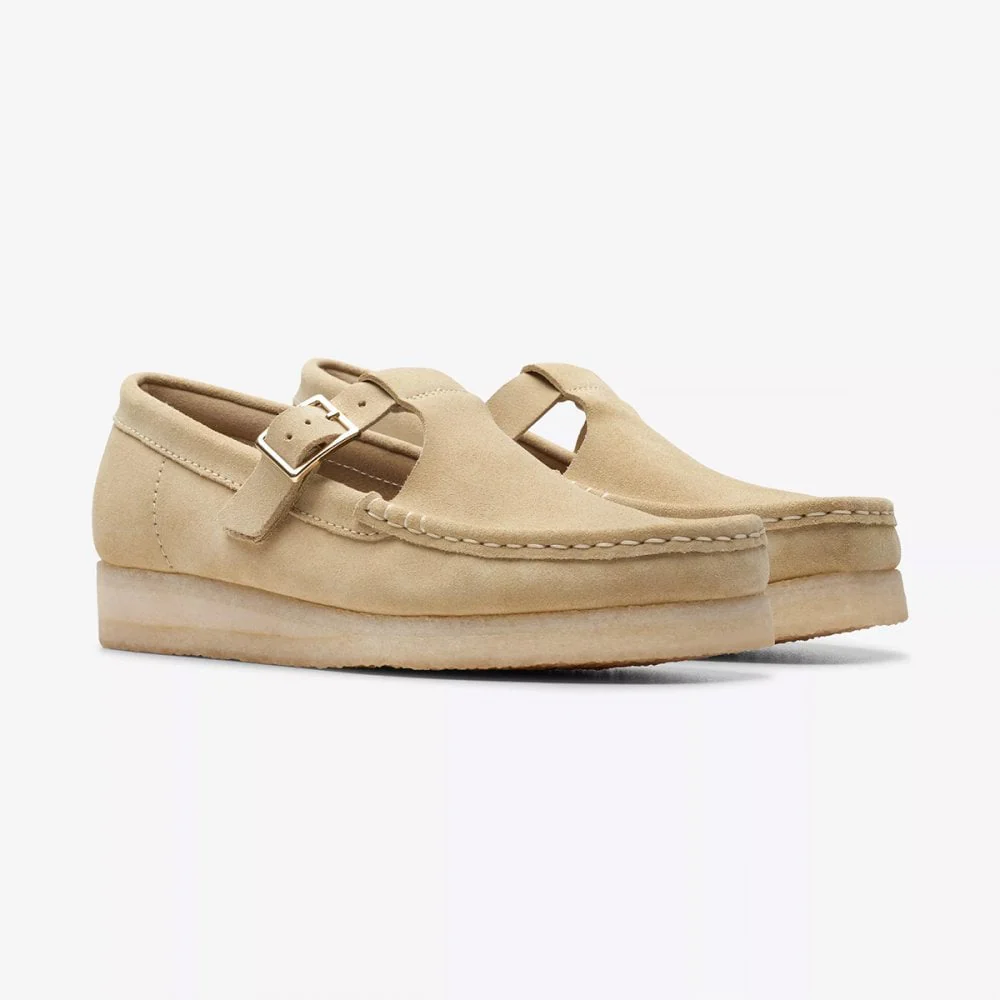 Women's Wallabee T-Bar - Maple Suede - Image 2