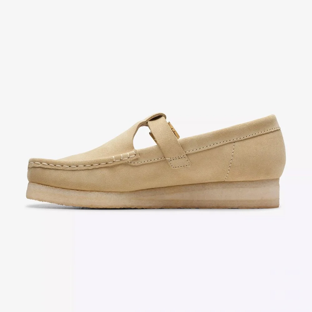 Women's Wallabee T-Bar - Maple Suede - Image 3
