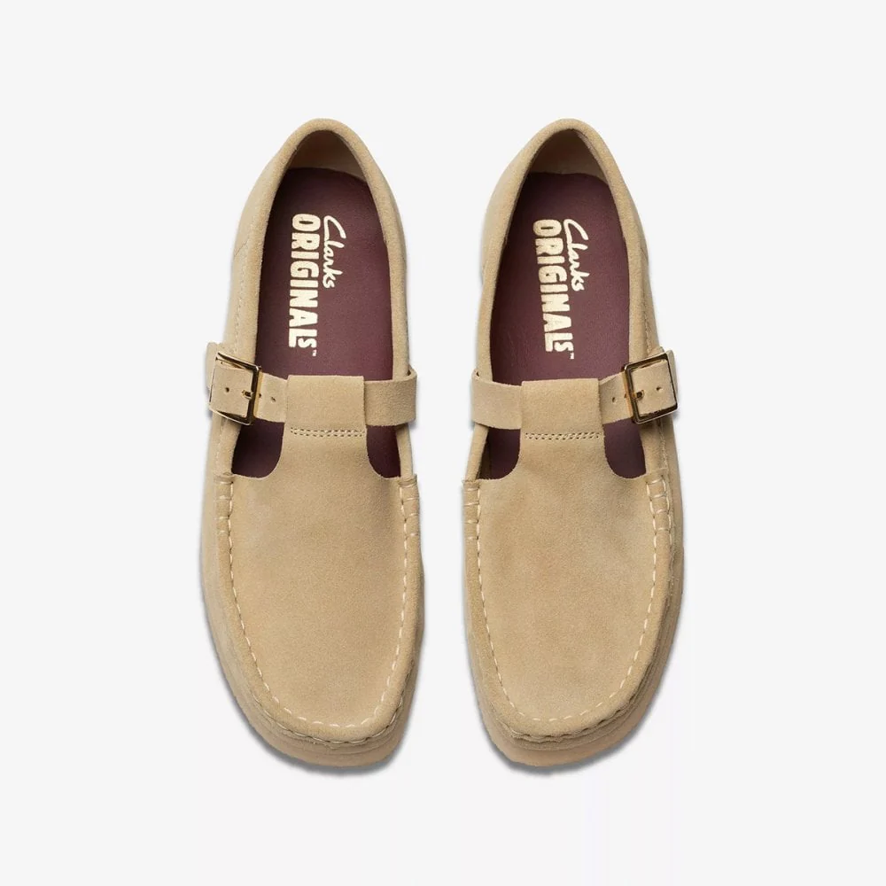 Women's Wallabee T-Bar - Maple Suede - Image 5