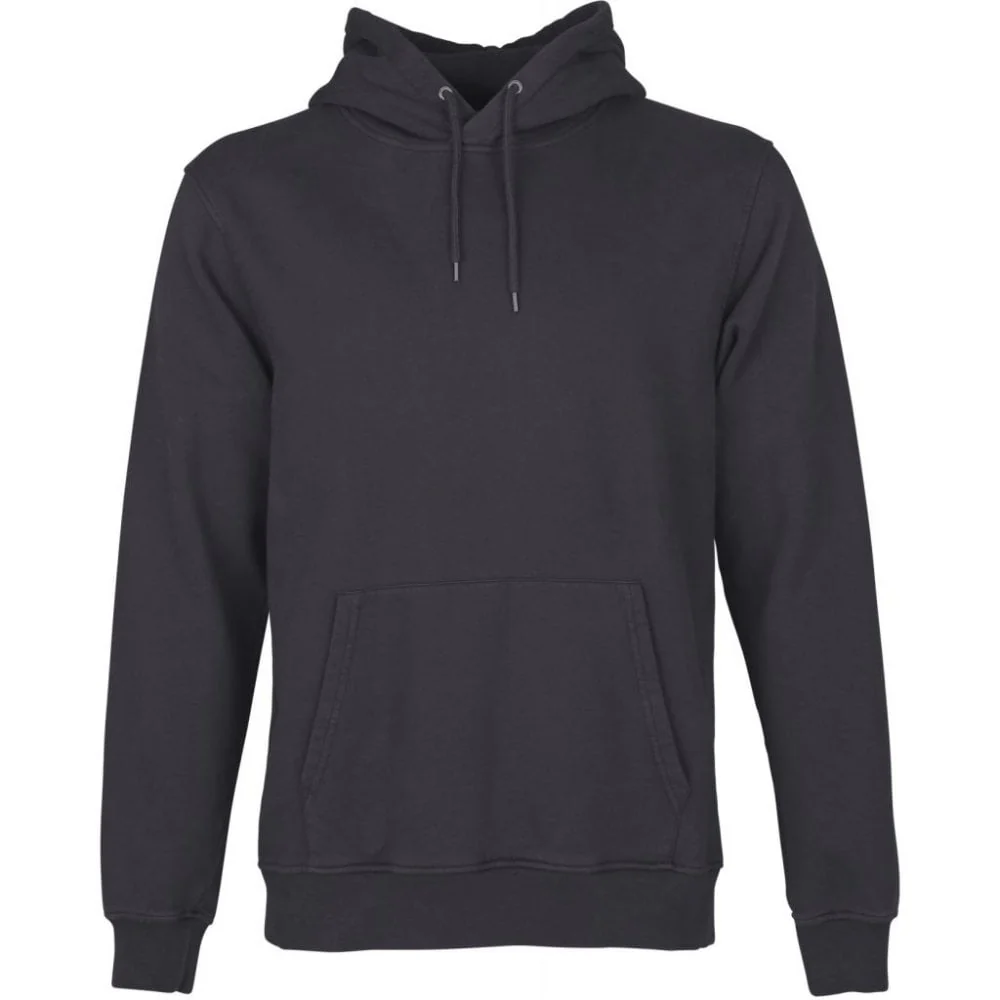 Classic Organic Hood Sweat - Lava Grey