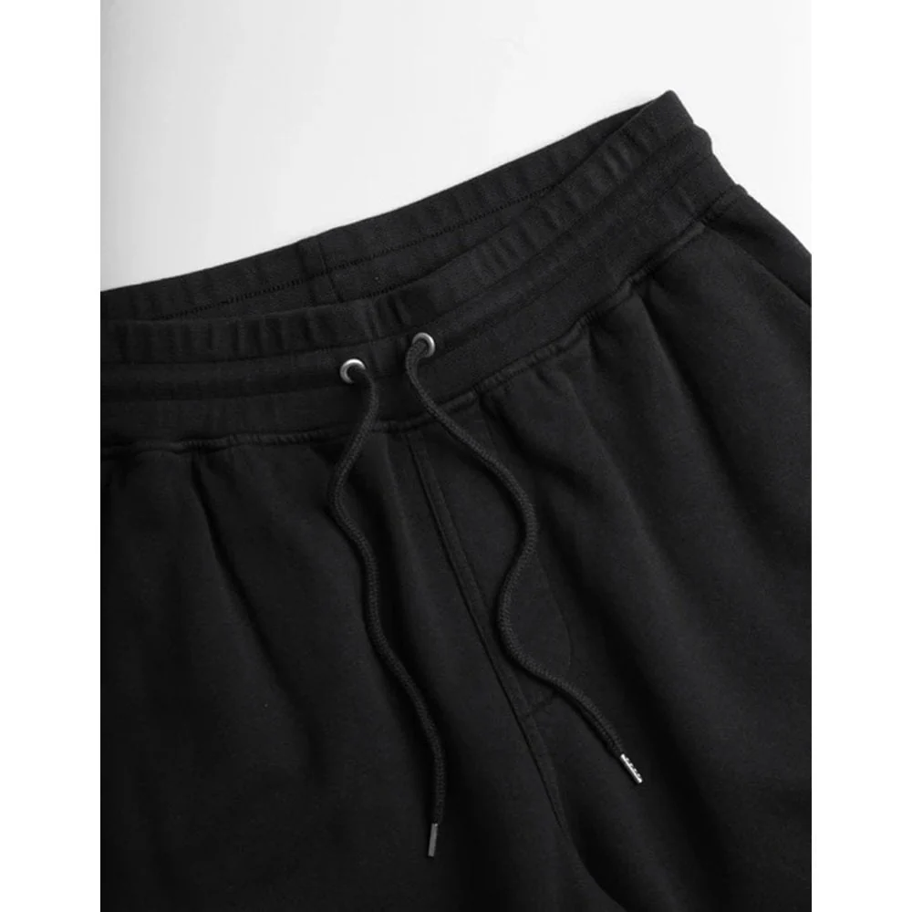 Classic Organic Sweatshorts - Deep Black - Image 2
