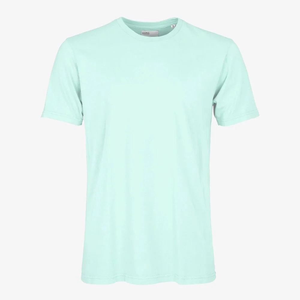 Classic Organic Tee - Light Aqua