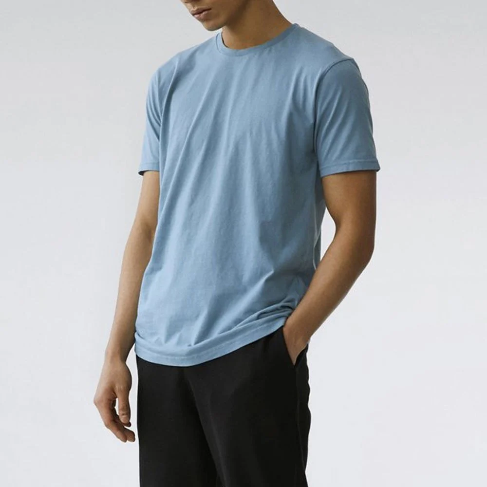 Classic Organic Tee - Stone Blue - Image 3