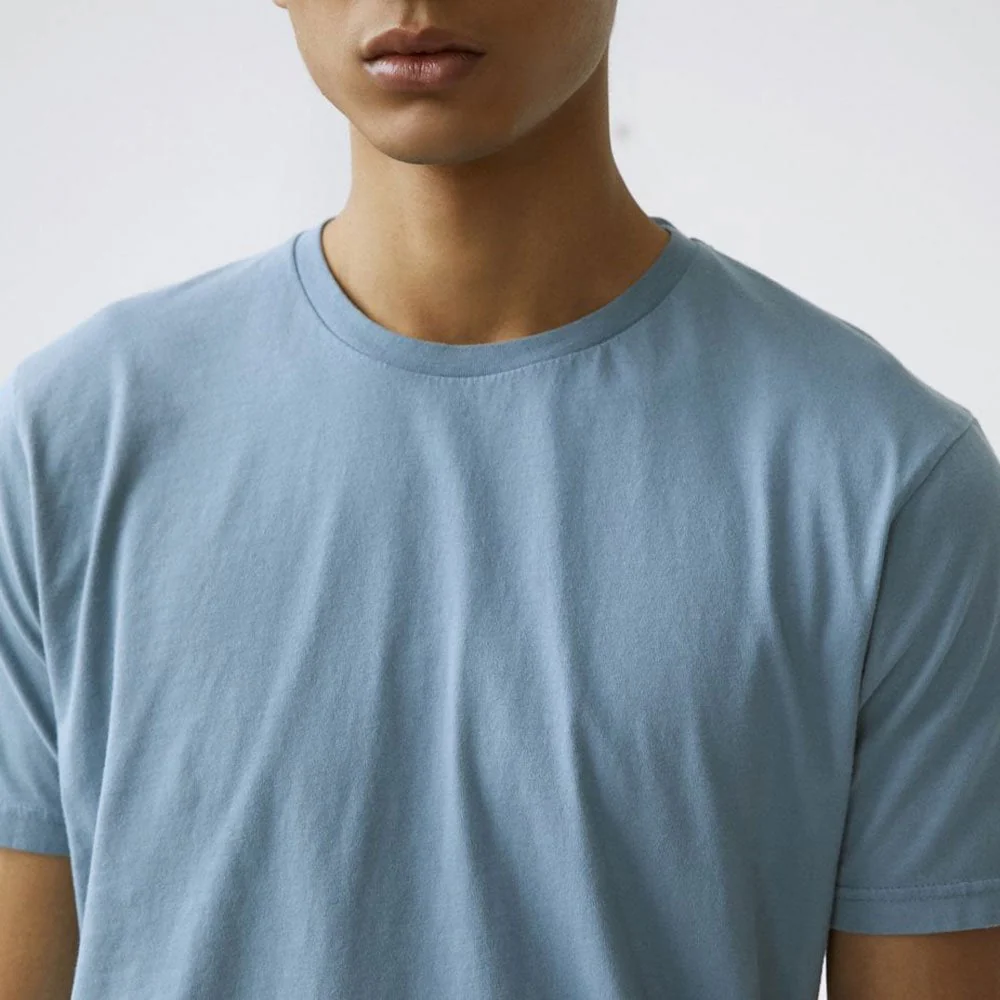 Classic Organic Tee - Stone Blue - Image 5