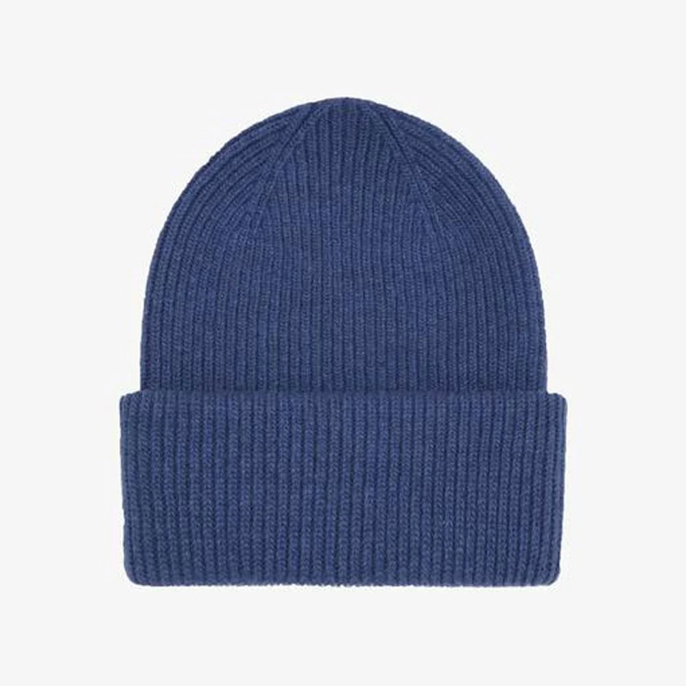 Merino Wool Beanie - Royal Blue