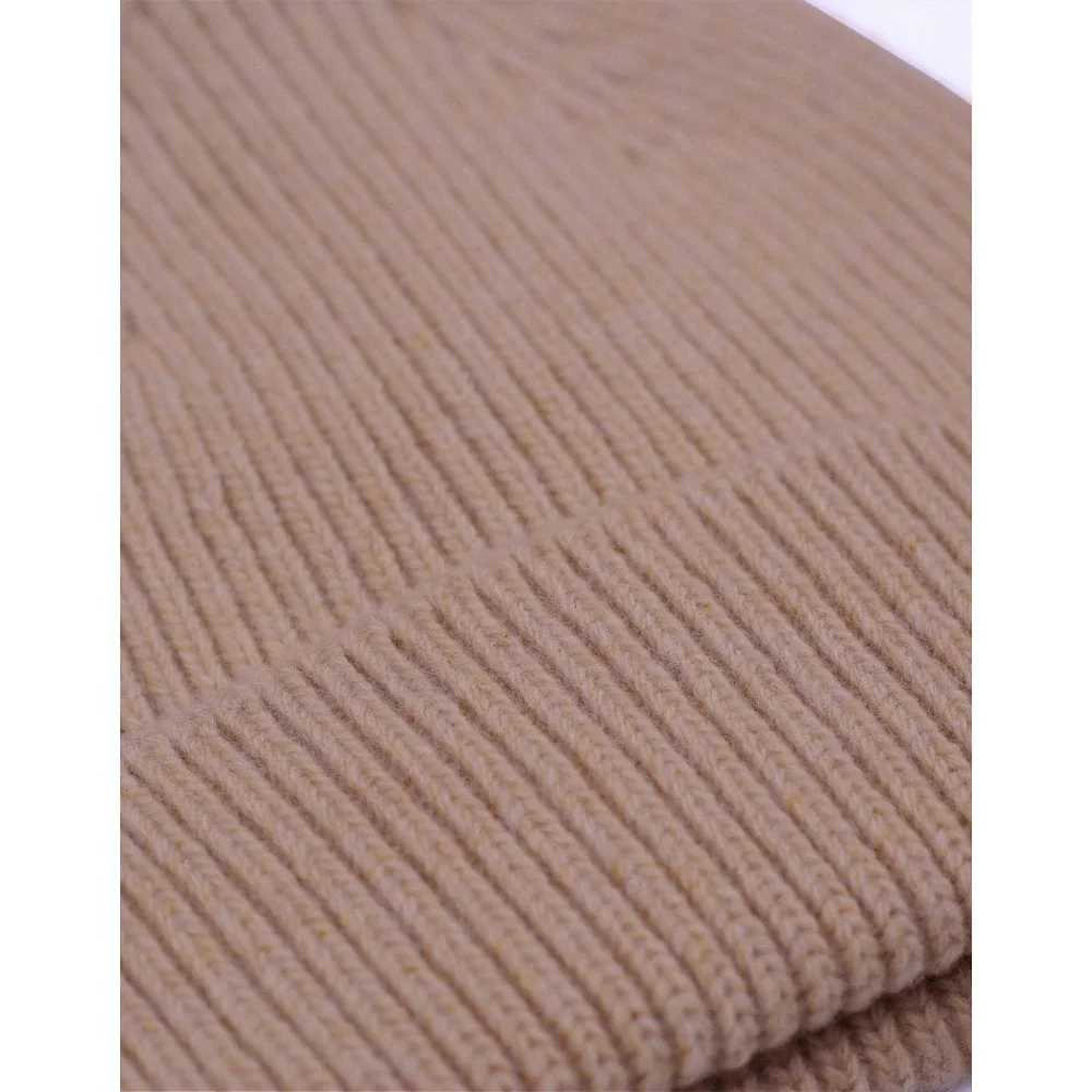 Merino Wool Beanie - Sahara Camel - Image 2