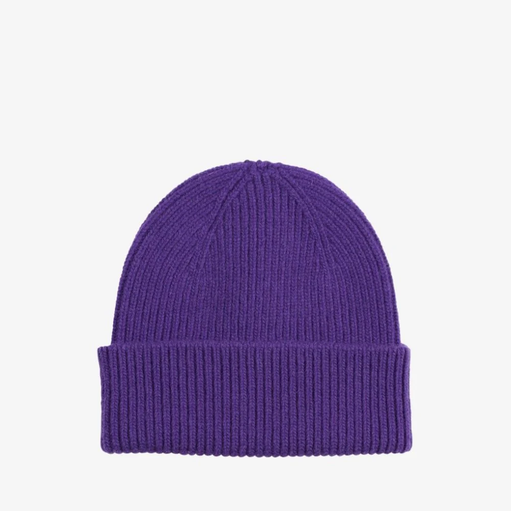Merino Wool Beanie - Ultra Violet
