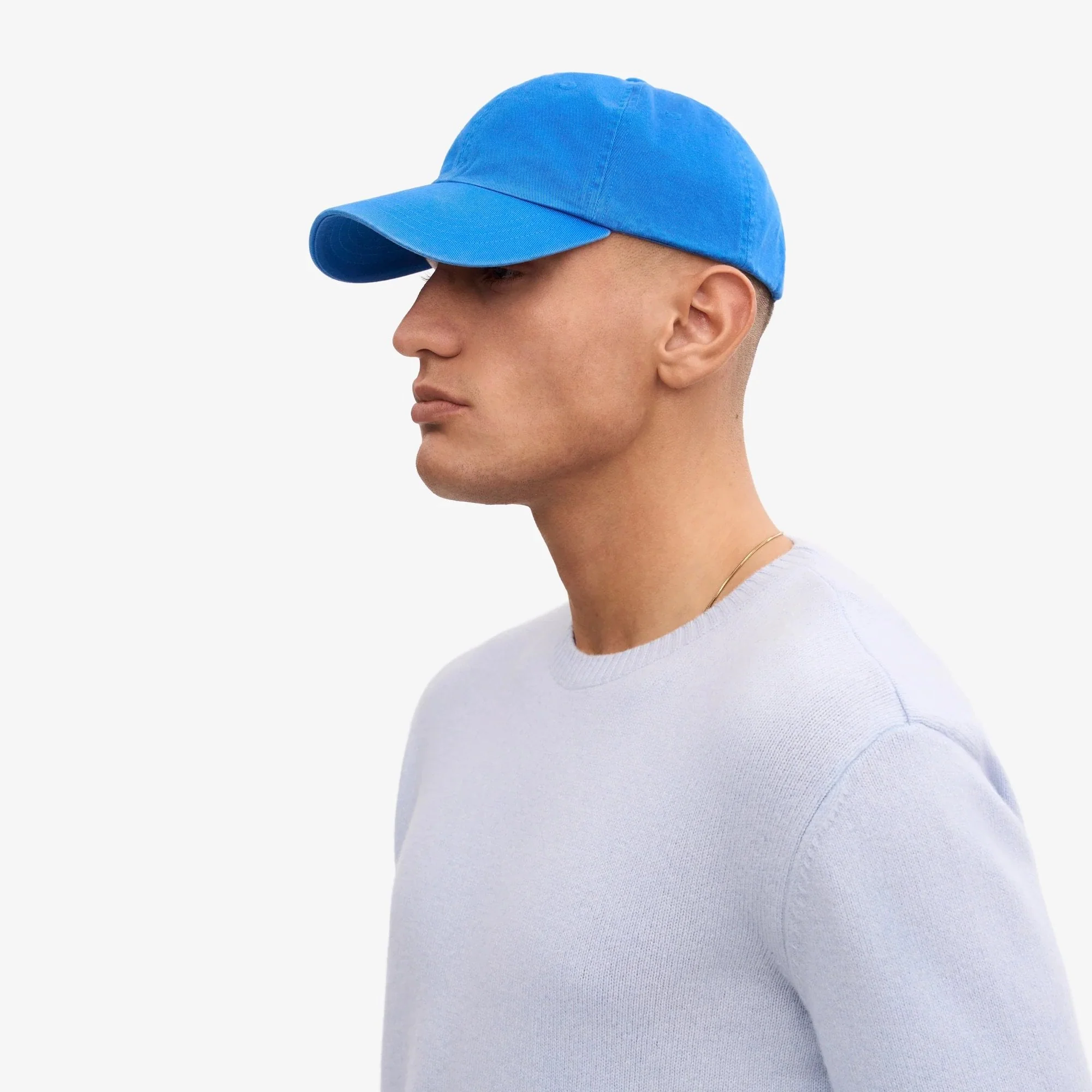 Organic Cotton Cap - Pacific Blue - Image 3