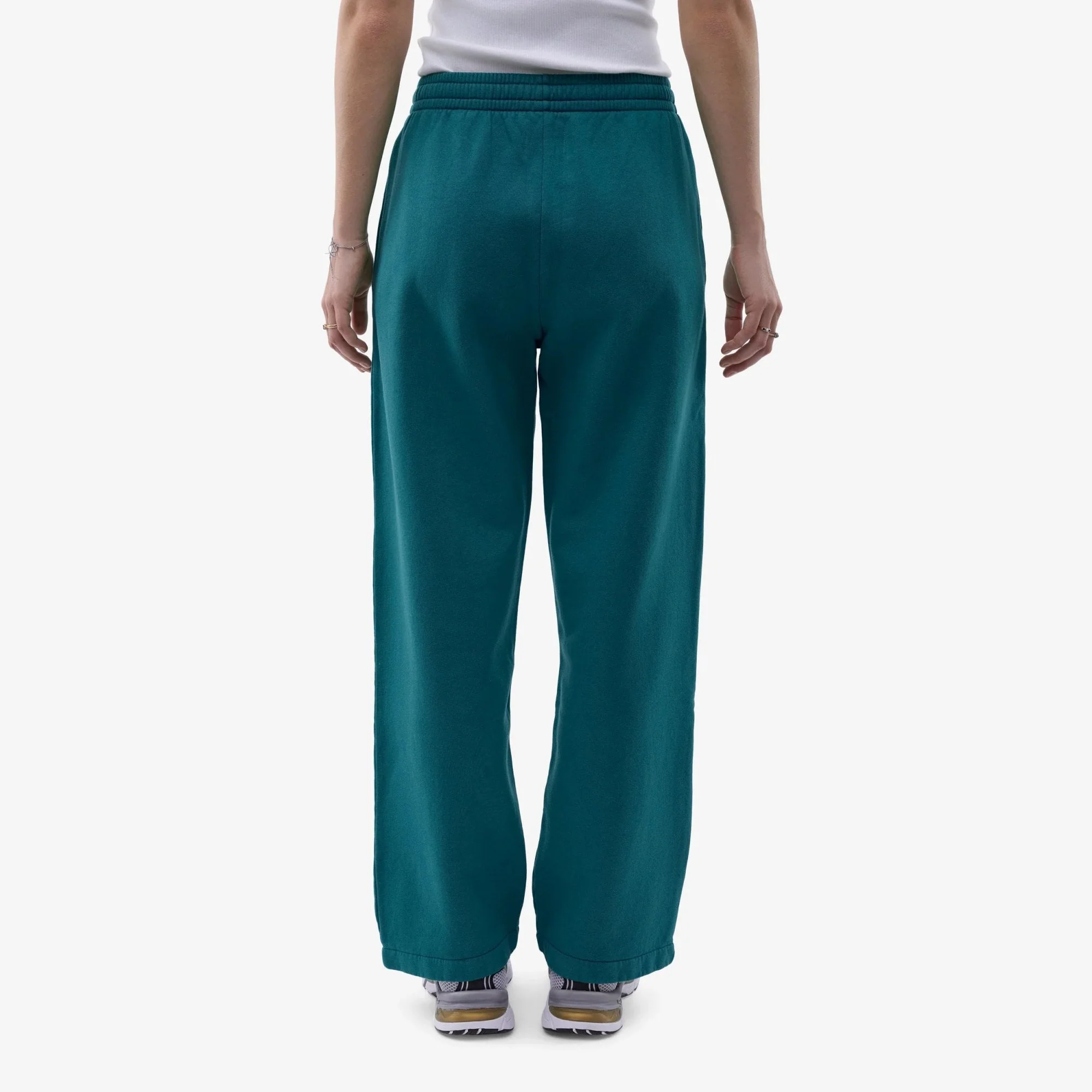 Organic Straight Leg Sweatpants - Ocean Green - Image 4
