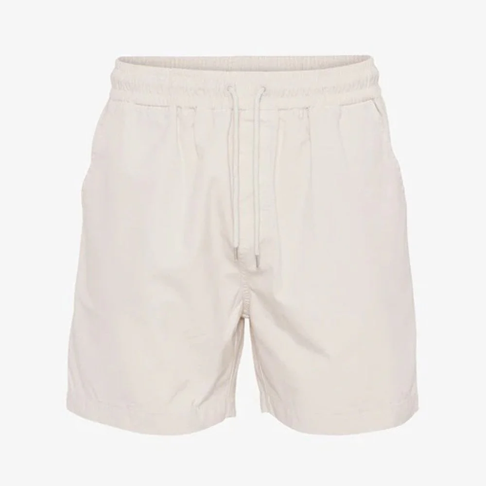 Organic Twill Shorts - Ivory White