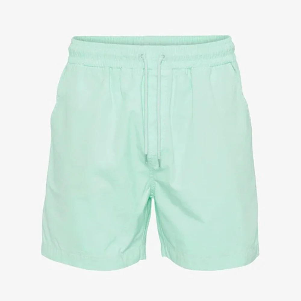 Organic Twill Shorts - Light Aqua