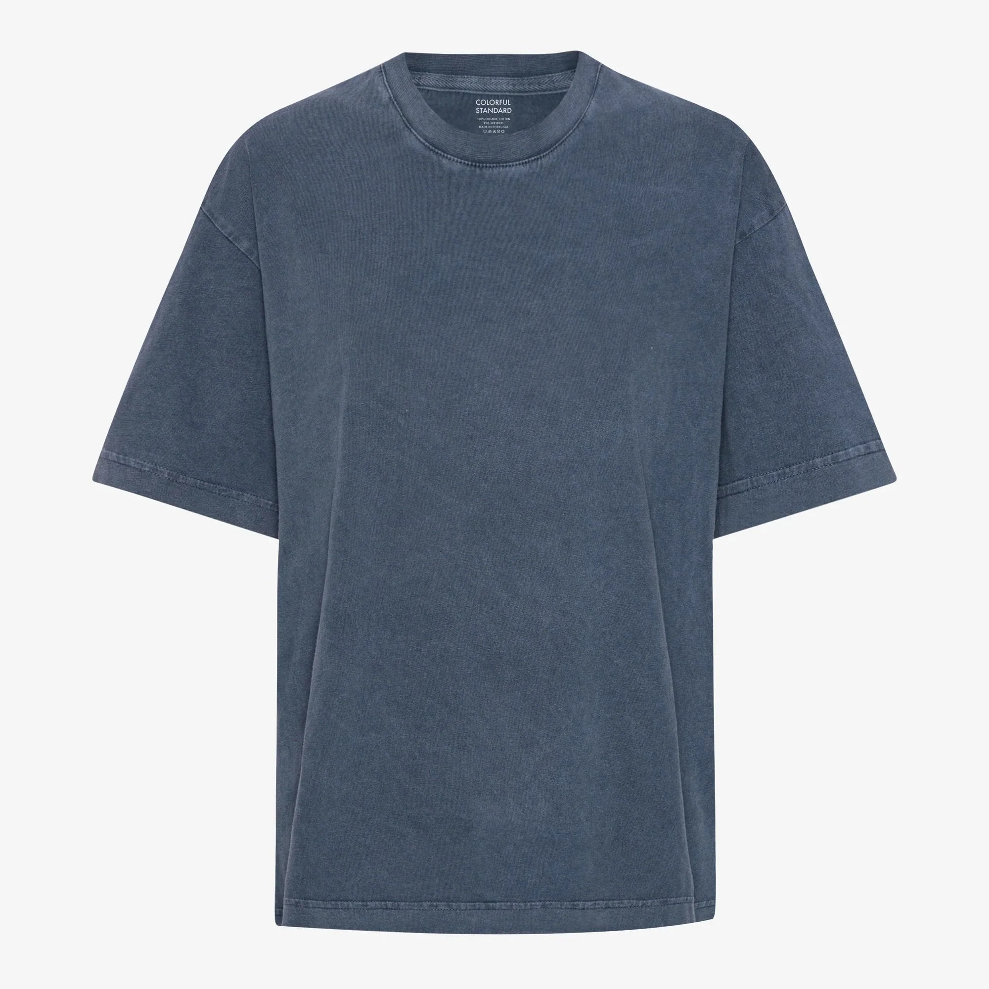Oversized Organic T-Shirt - Neptune Blue