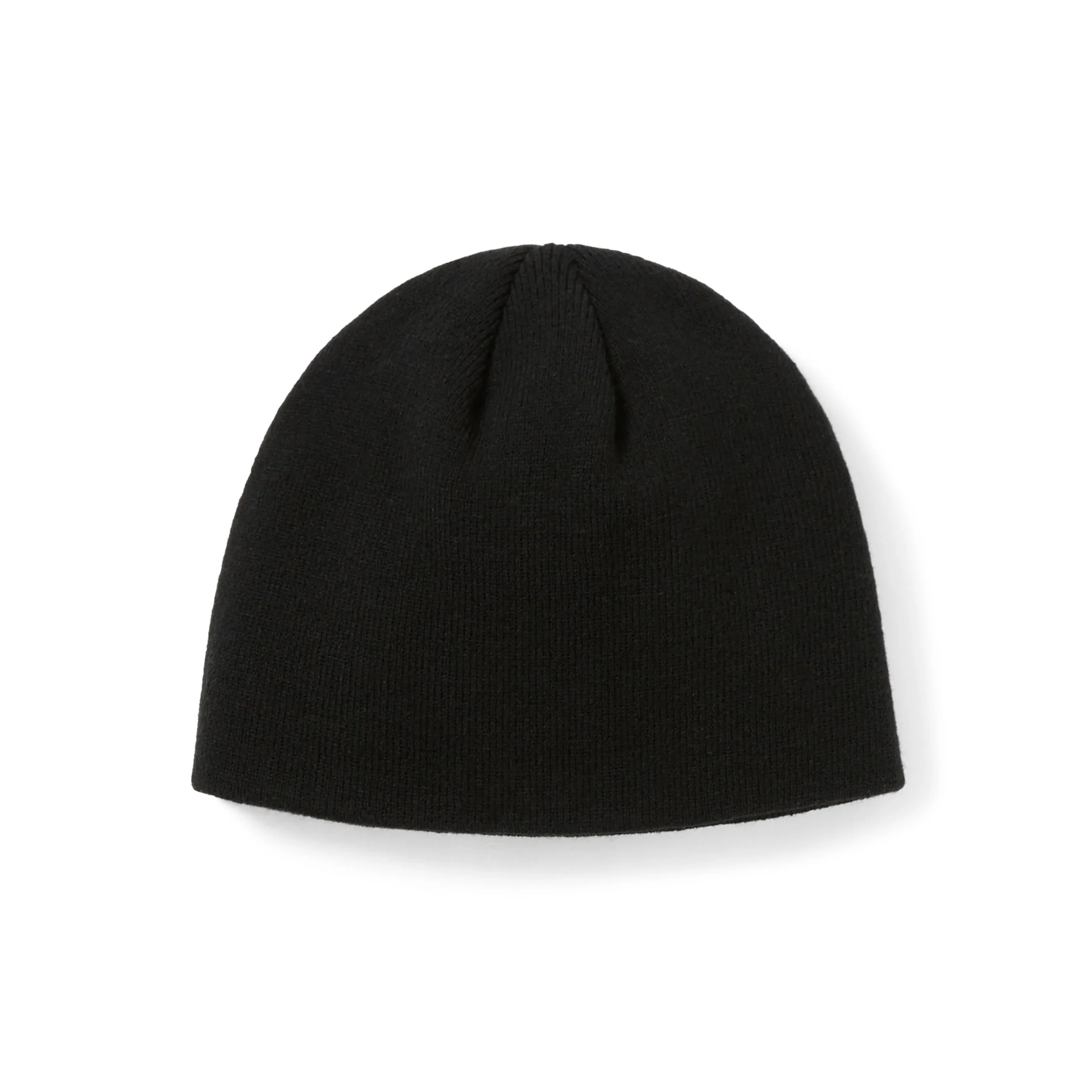Debossed That No Cuff Beanie - Black - Image 2
