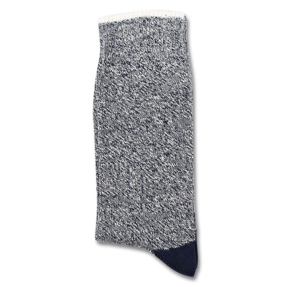 Relax Twister Knit Supermelange - Navy - Off White - Image 3