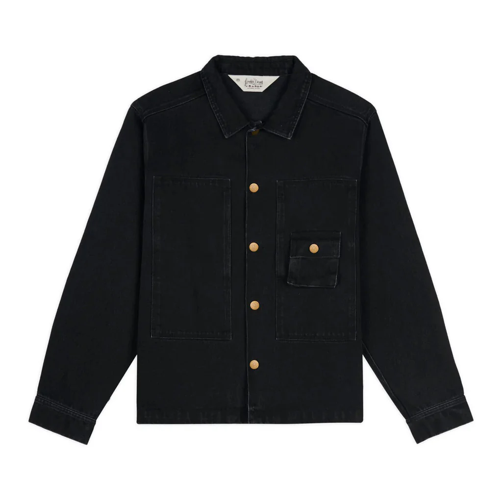 Denim 37 Work Shirt - Washed Black