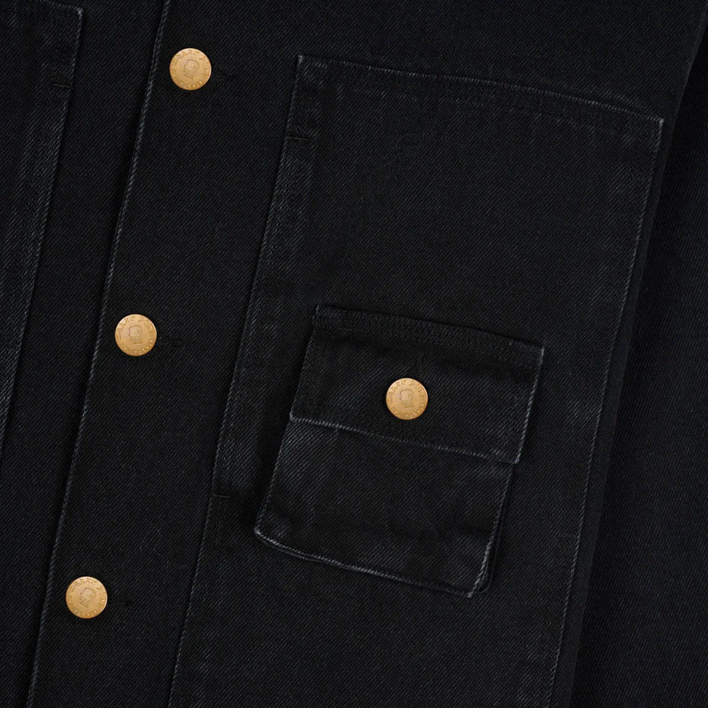 Denim 37 Work Shirt - Washed Black - Image 3