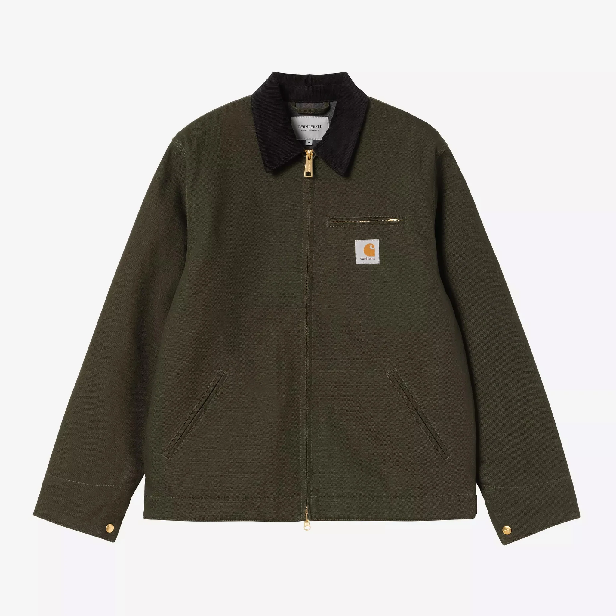 Detroit Jacket (Winter) - Olive / Black (Rigid)